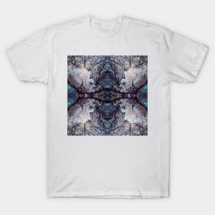 Cherry Blossom Symmetry Remix pattern T-Shirt